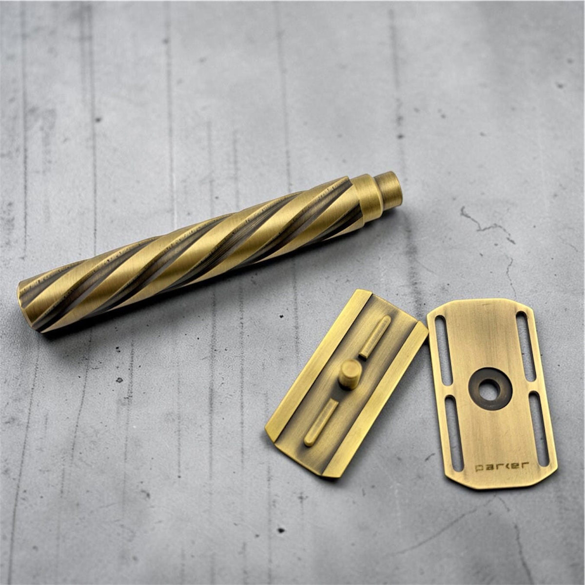 Parker Flight Brass Safety Razor Safety Razor Parker Razors