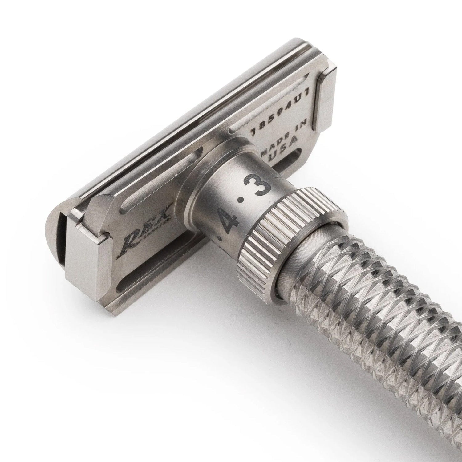 REX Supply Co. Konsul XL Slant Adjustable Stainless Steel Safety Razor Safety Razor REX