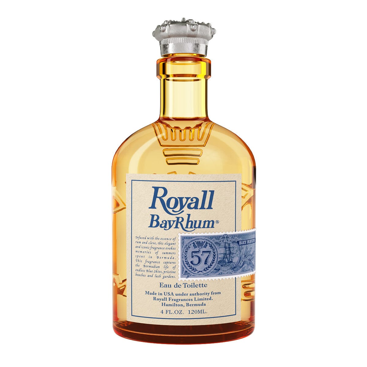 Royall Bay Rhum '57 Eau de Toilette Men's Fragrance Royall Lyme Bermuda Natural Spray: 4 fl oz (120 ml)