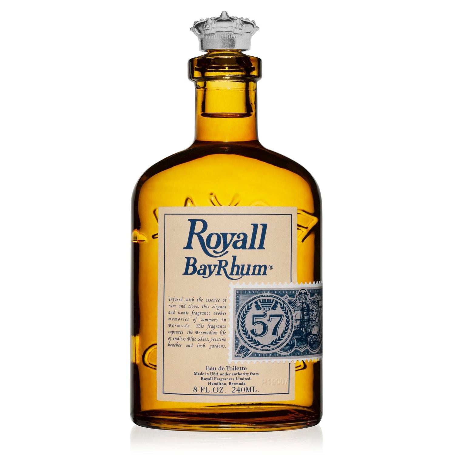 Royall Bay Rhum '57 Eau de Toilette Men's Fragrance Royall Lyme Bermuda Splash: 8 fl oz (240 ml)