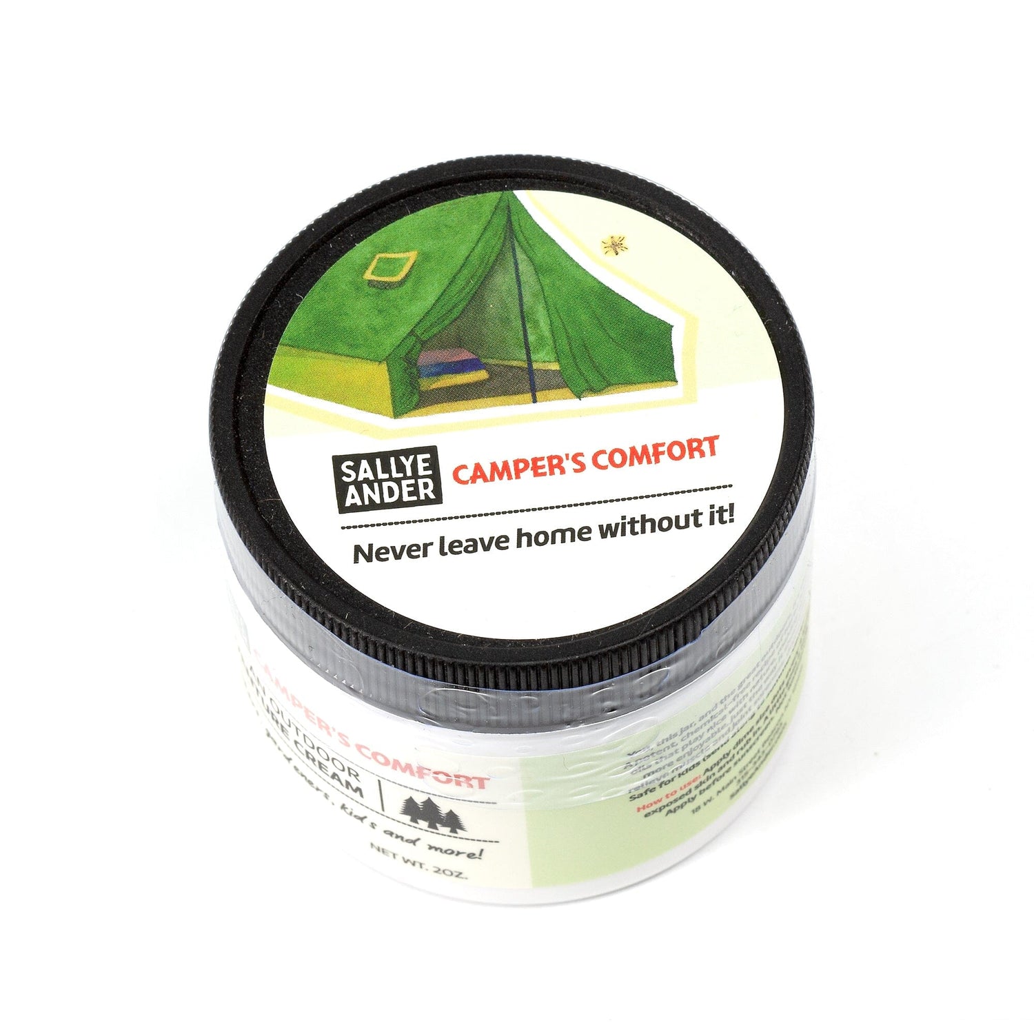 SallyeAnder Camper's Comfort Outdoor Cream Apothecary Remedies SallyeAnder