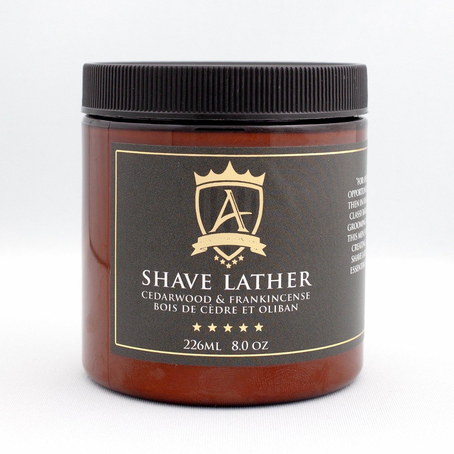 Shave Aficionado Shave Lather Shaving Cream Shave Aficionado Cedarwood & Frankincense
