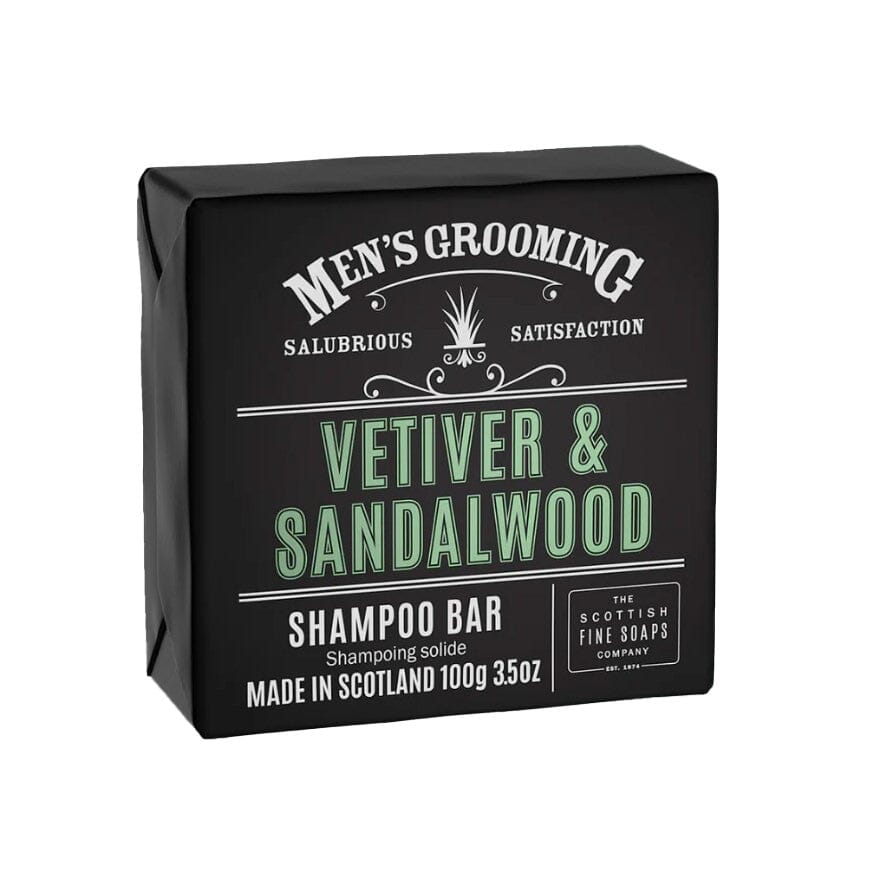 Scottish Fine Soaps Vetiver & Sandalwood Shampoo Bar Shampoo Scottish Fine Soaps