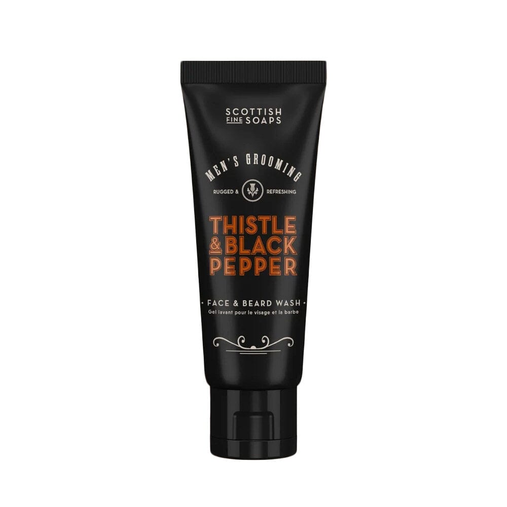 Scottish Fine Soaps Thistle & Black Pepper Face & Beard Wash Face Wash Scottish Fine Soaps