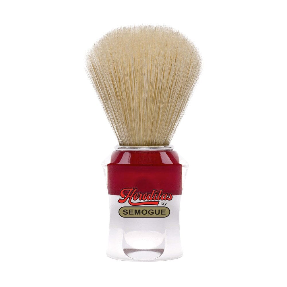 Semogue Hereditas 610 Extra Boar Shaving Brush Shaving Brush Semogue Red