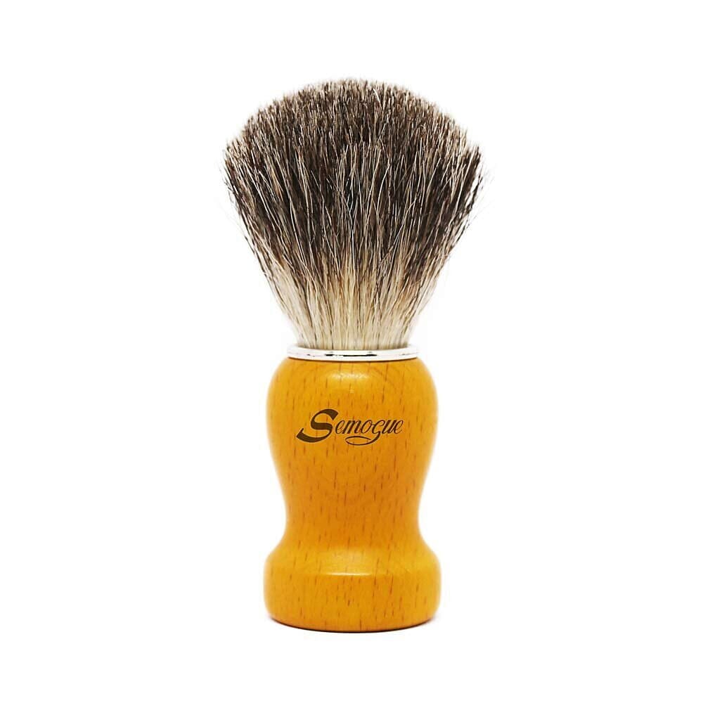 Semogue Pharos C3 Pure Grey Badger Shaving Brush Shaving Brush Semogue Yellow