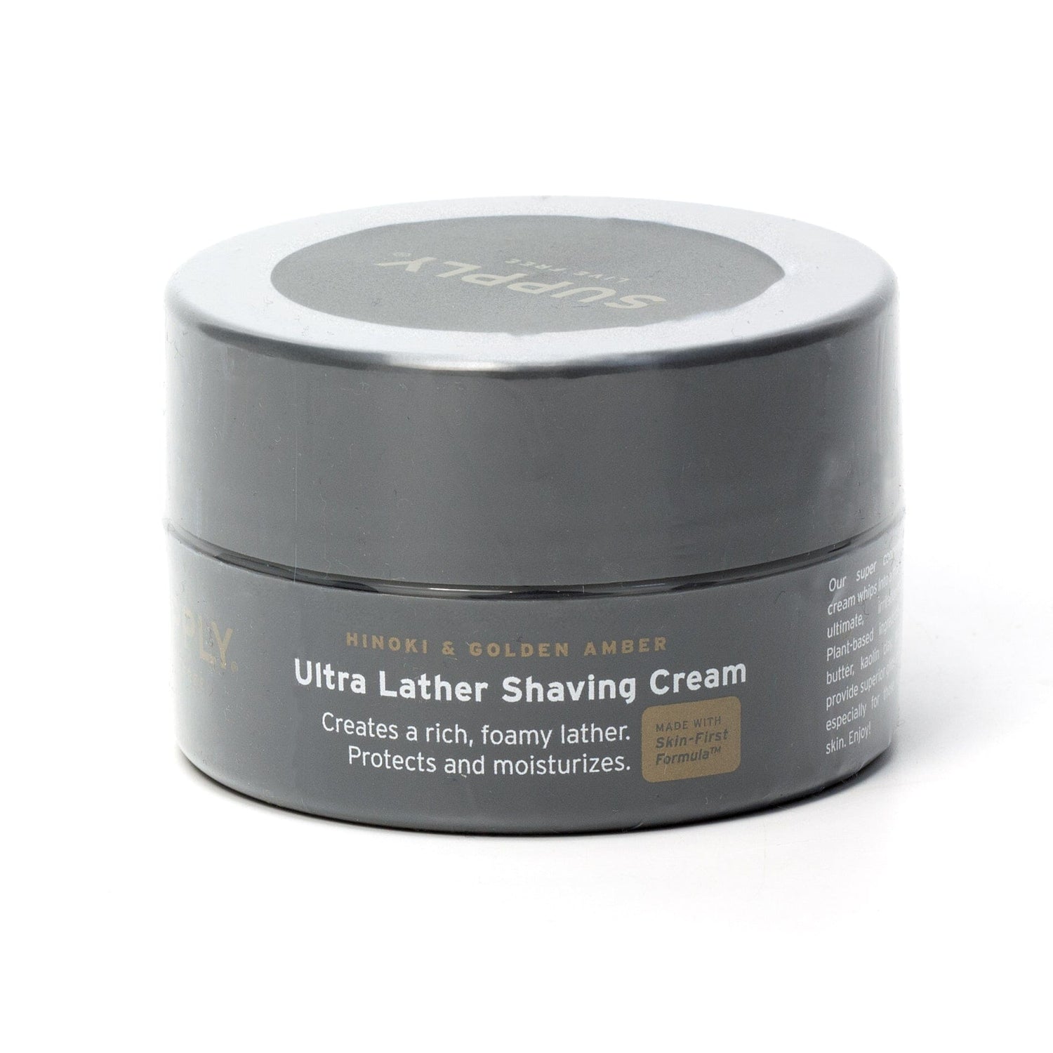 SUPPLY Ultra Lather Shaving Cream Shaving Cream SUPPLY Hinoki & Amber