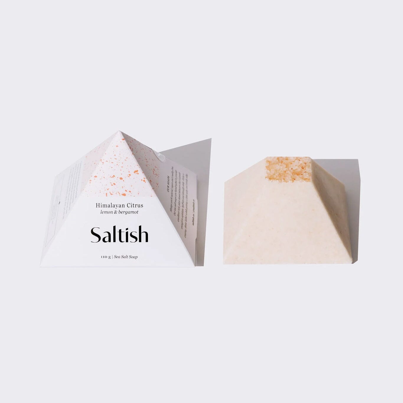 Saltish Luxury Sea Salt Soap Bar Specialty Soap Saltish Himalayan Citrus