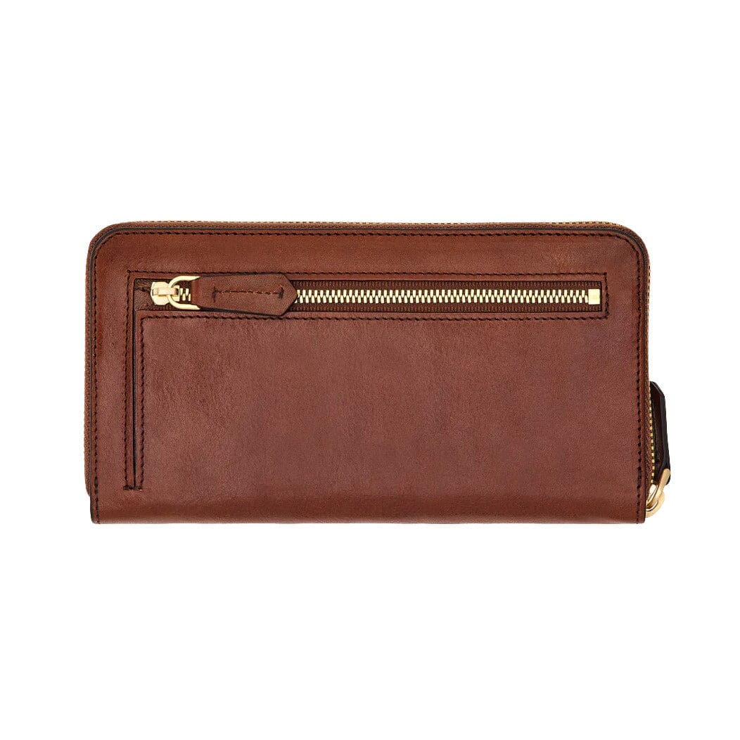 The Bridge Lucrezia Full Size Zipped Women's Wallet Leather Wallet The Bridge