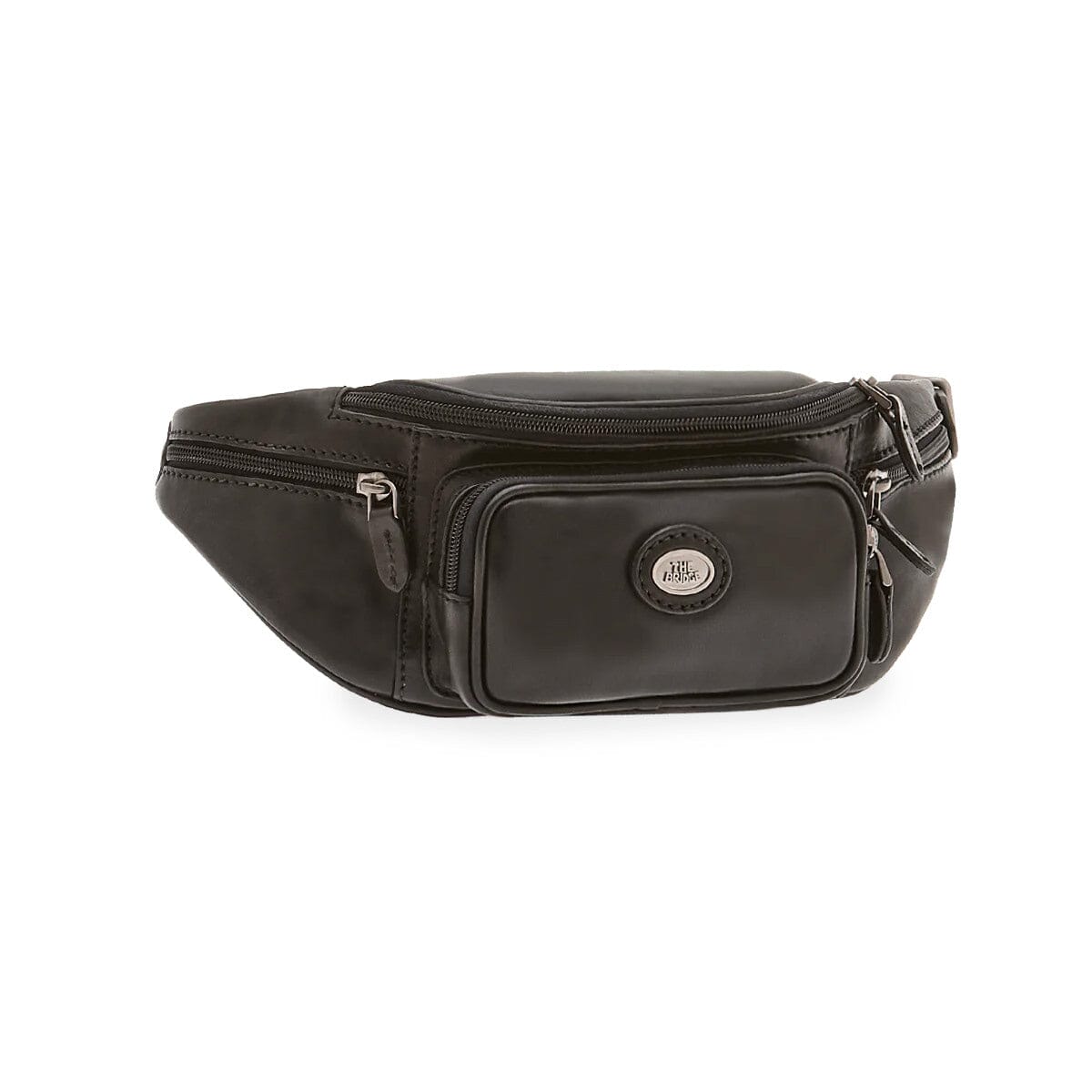 The Bridge Story Viaggio Leather Waist Pouch with Pockets Leather Messenger Bag The Bridge