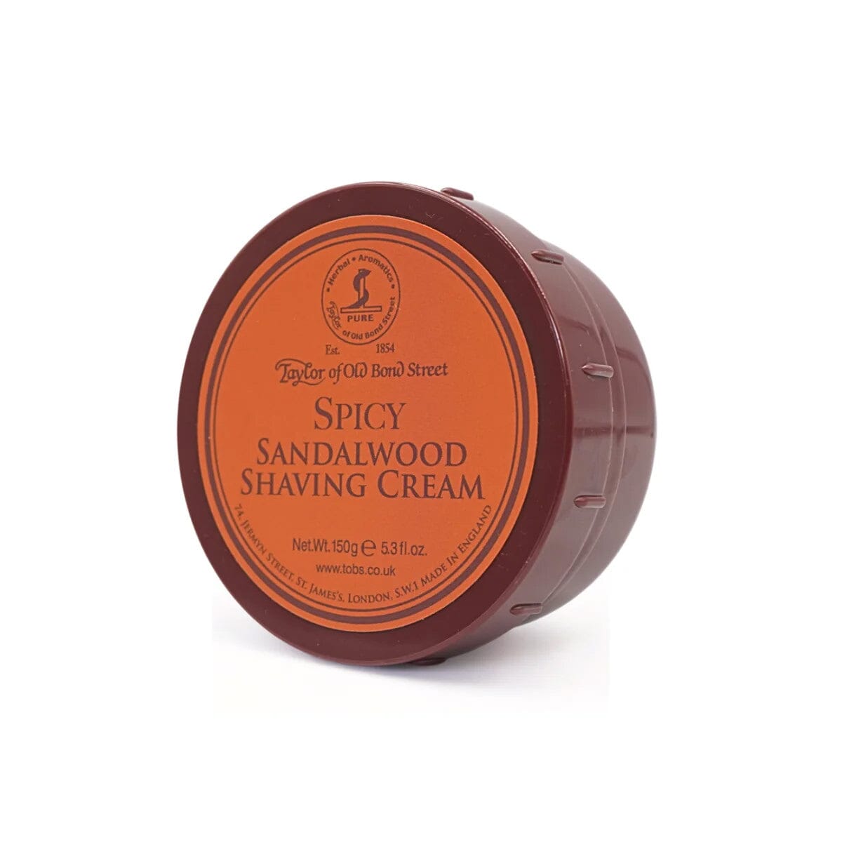 Taylor of Old Bond Street Shaving Cream Bowl, Spicy Sandalwood Shave Cream Taylor of Old Bond Street