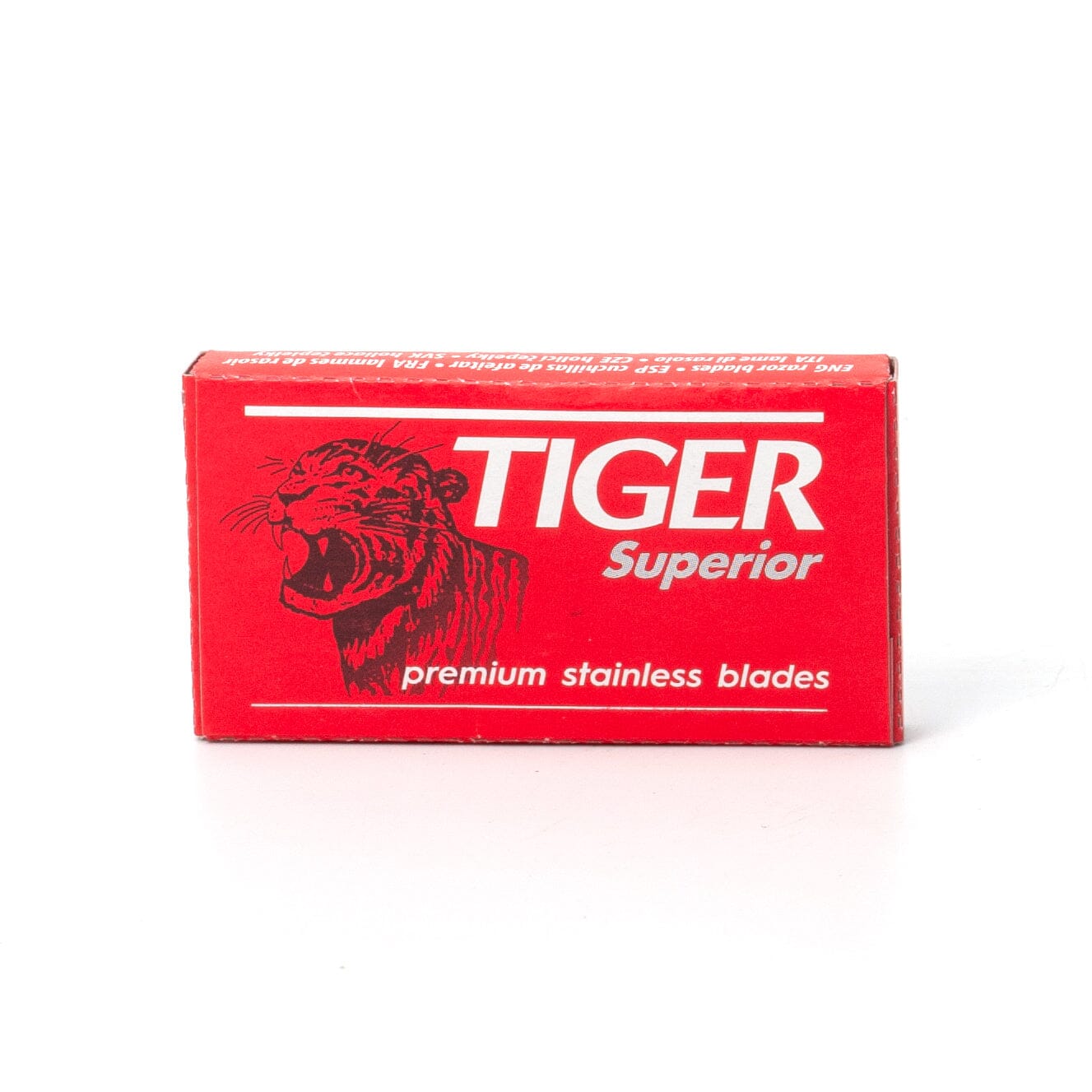 100 Tiger Superior Double Edge Safety Razor Blades Razor Blades Tiger Platinum