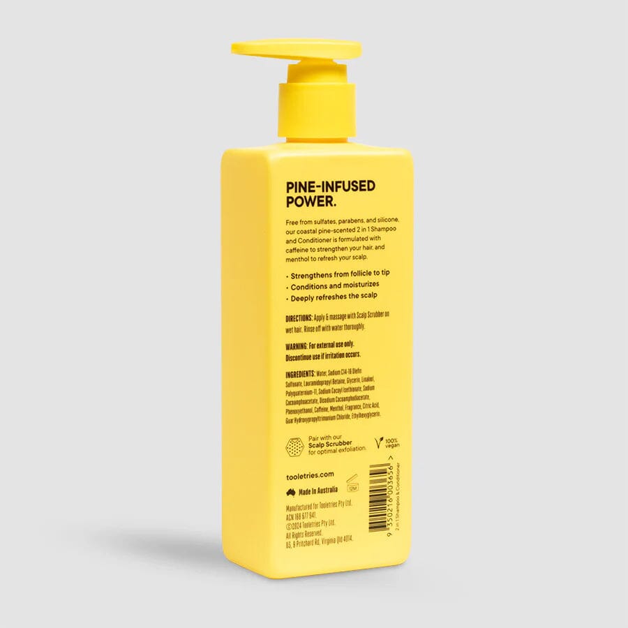 Tooletries 2 in 1 Shampoo & Conditioner Shampoo Tooletries