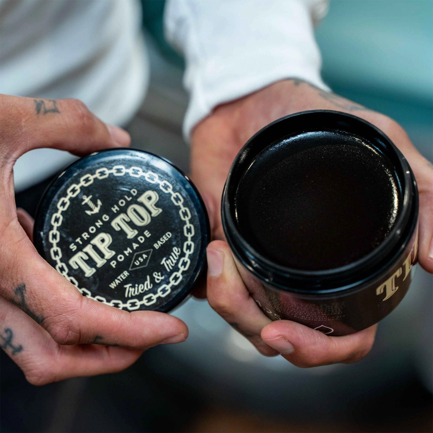 Tip Top Strong Hold Pomade Hair Pomade Tip Top