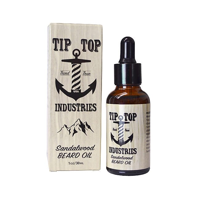Tip Top Sandalwood Beard Oil Beard Oil Tip Top