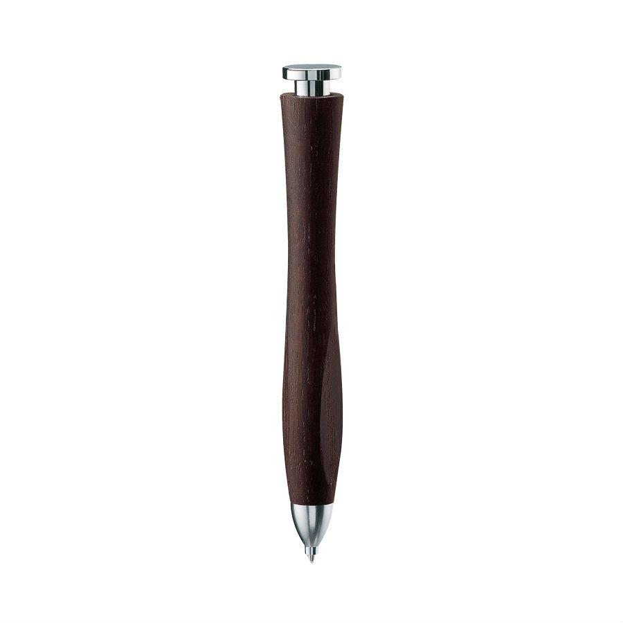 e+m Holzprodukte ‘Whale-twist’ Wooden Ballpoint Pen Ball Point Pen e+m Holzprodukte Black Oak
