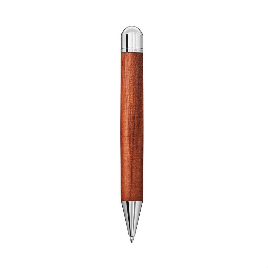 e+m Holzprodukte ‘Wood-in-Wood’ Ballpoint Pen in Wooden Case Ball Point Pen e+m Holzprodukte Plum