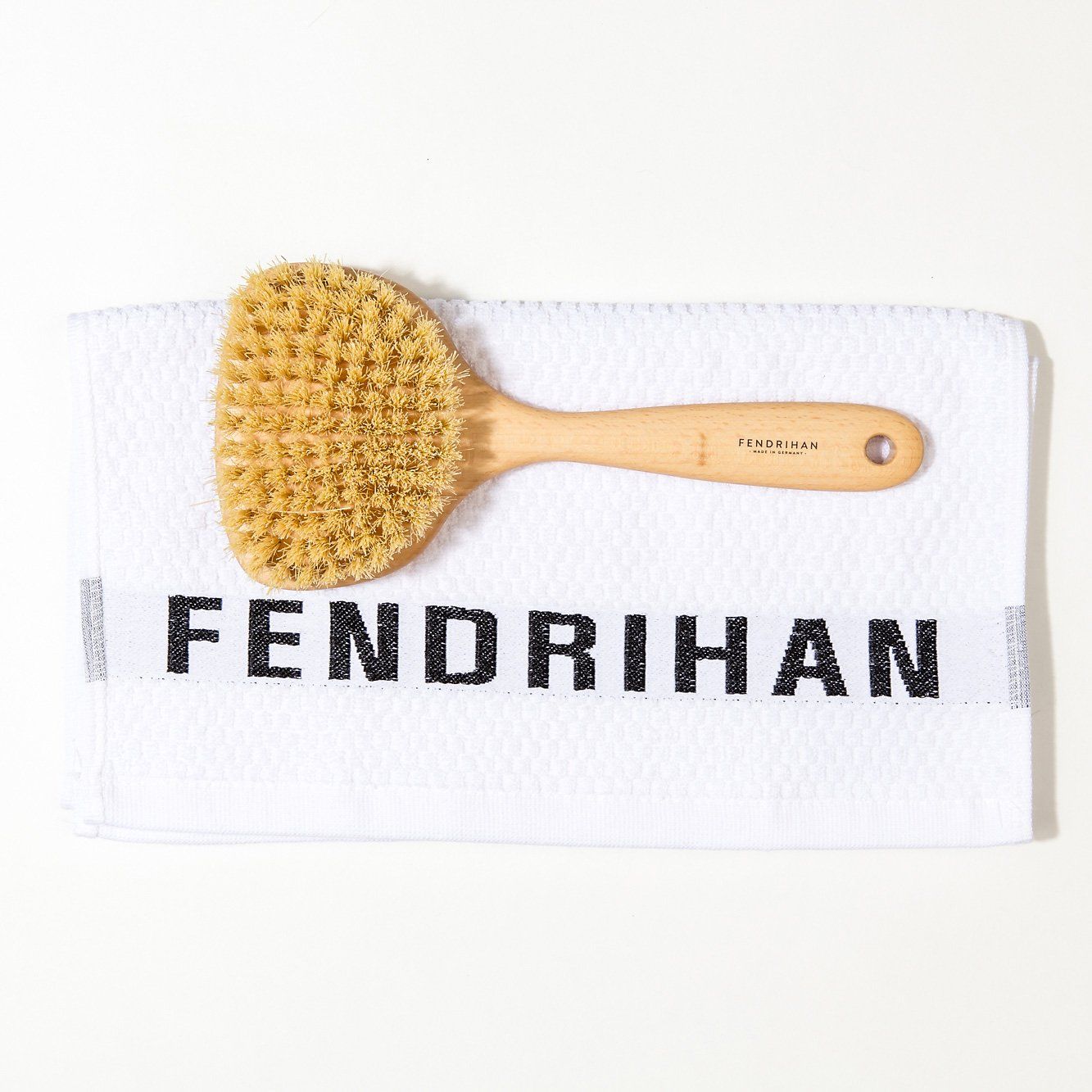 Pure Natural Beechwood Boar Bristle or Tampico Fiber Body Massage Brush - Made in Germany Body Brush Fendrihan