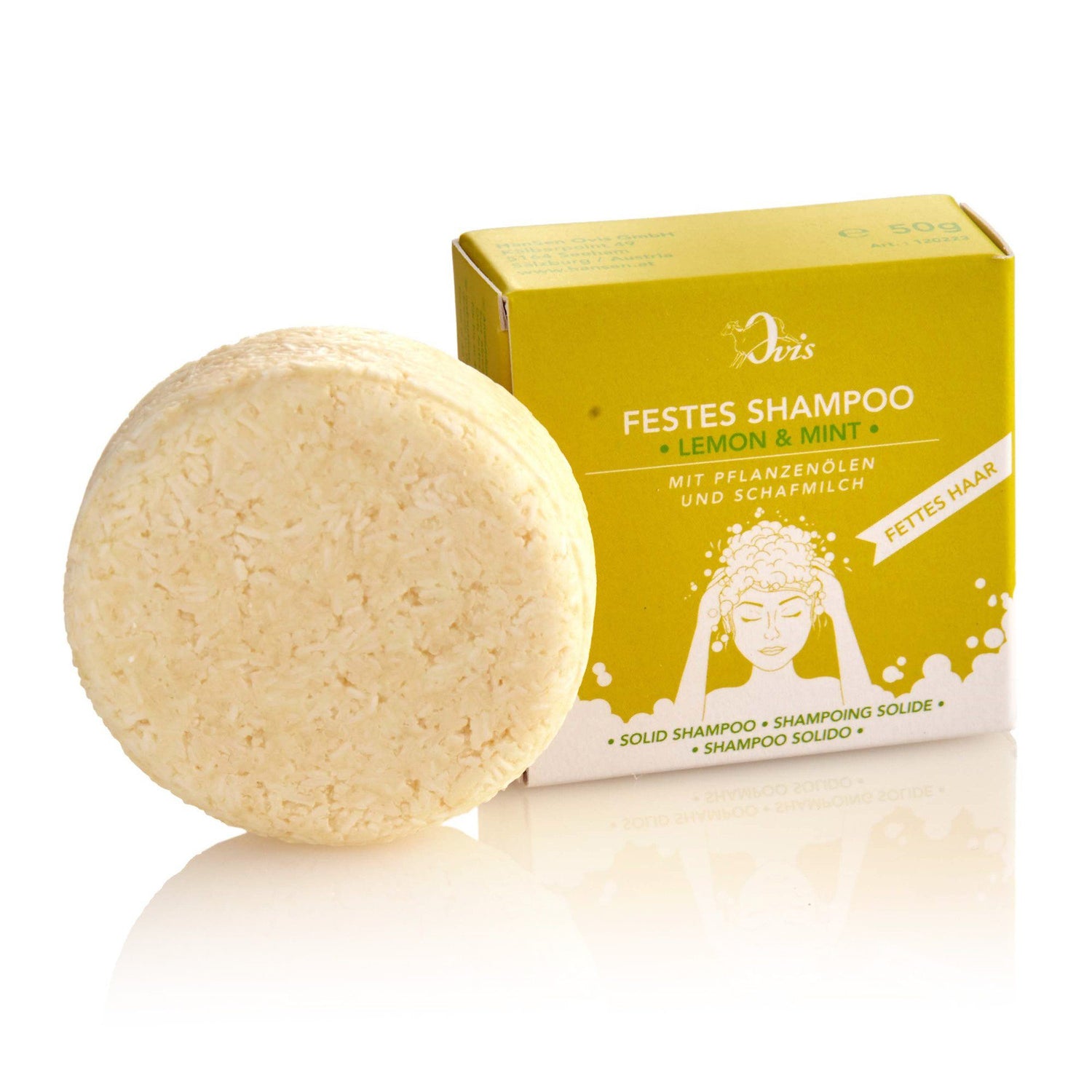 Ovis Solid Shampoo Shampoo Ovis Lemon Mint