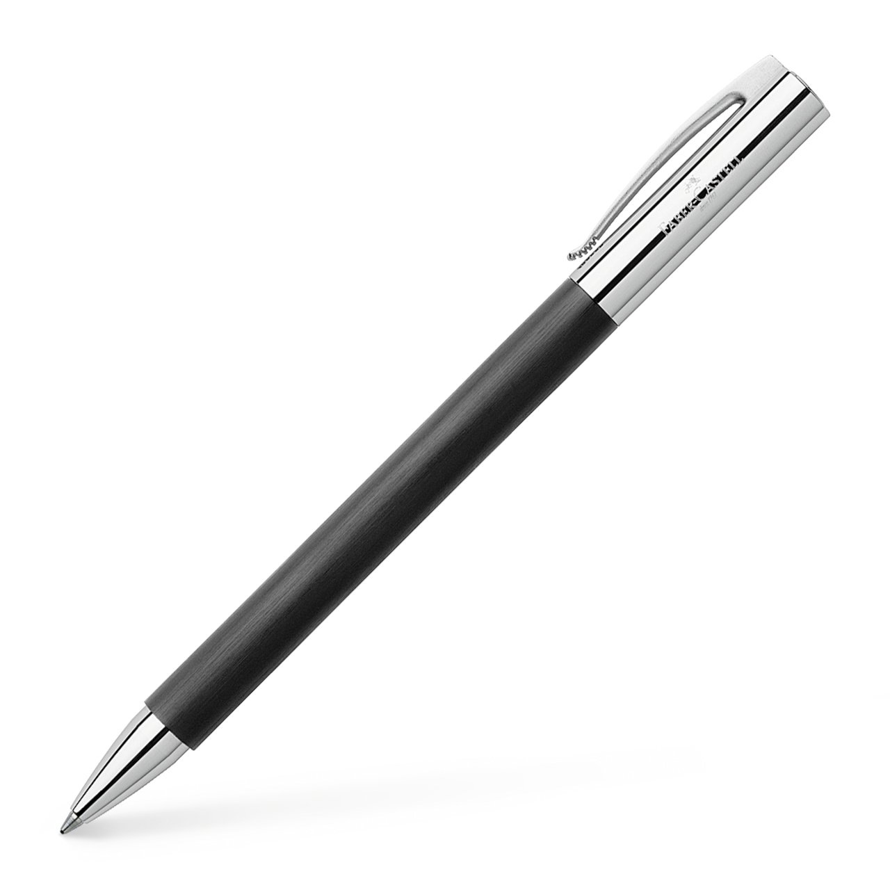 Faber-Castell Ambition Ballpoint Pen, Black Precious Resin Ball Point Pen Faber-Castell