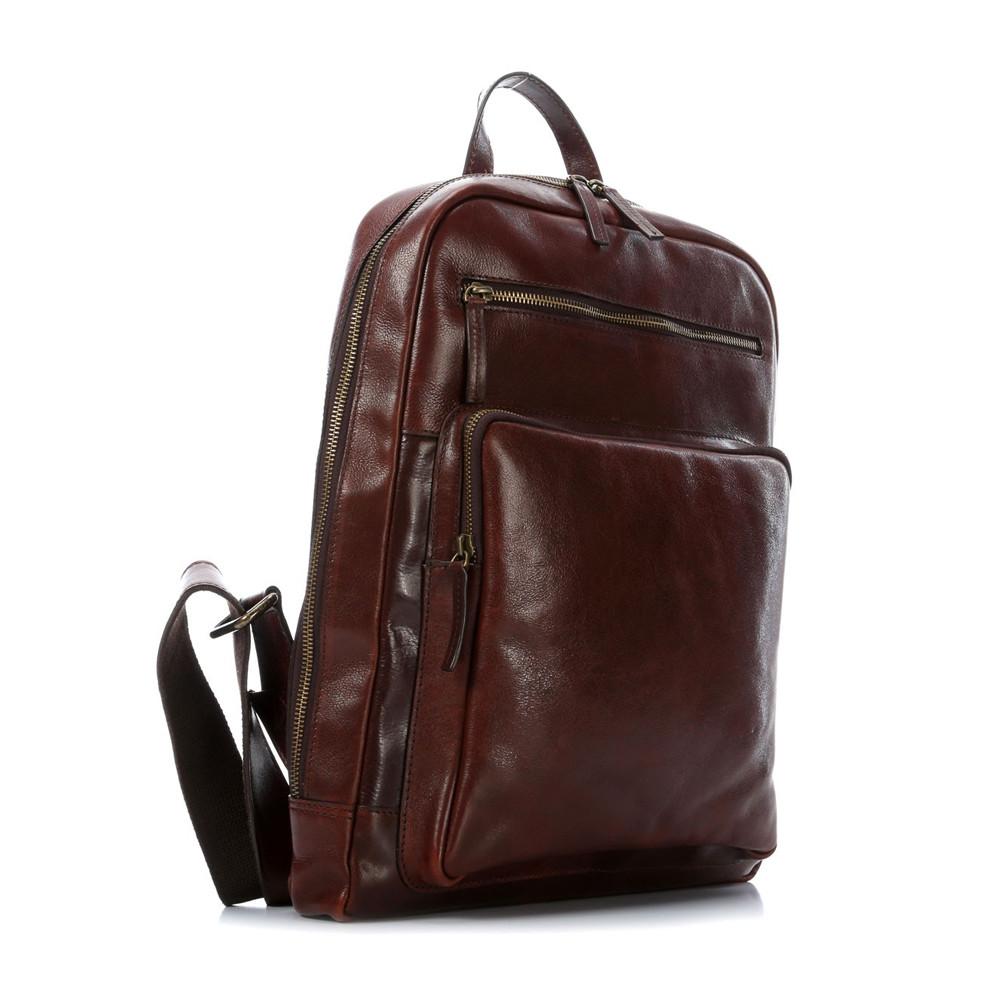 Leonhard Heyden Cambridge Leather Backpack with 15