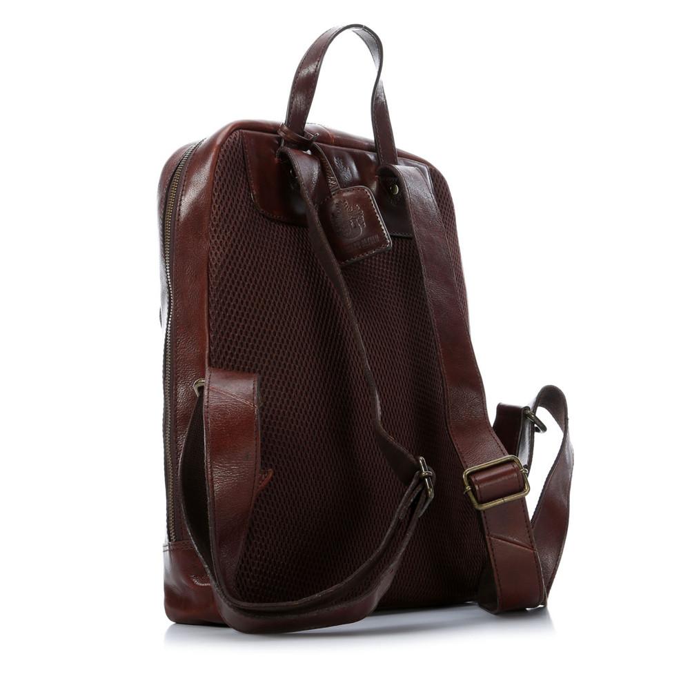 Leonhard Heyden Cambridge Leather Backpack with 15