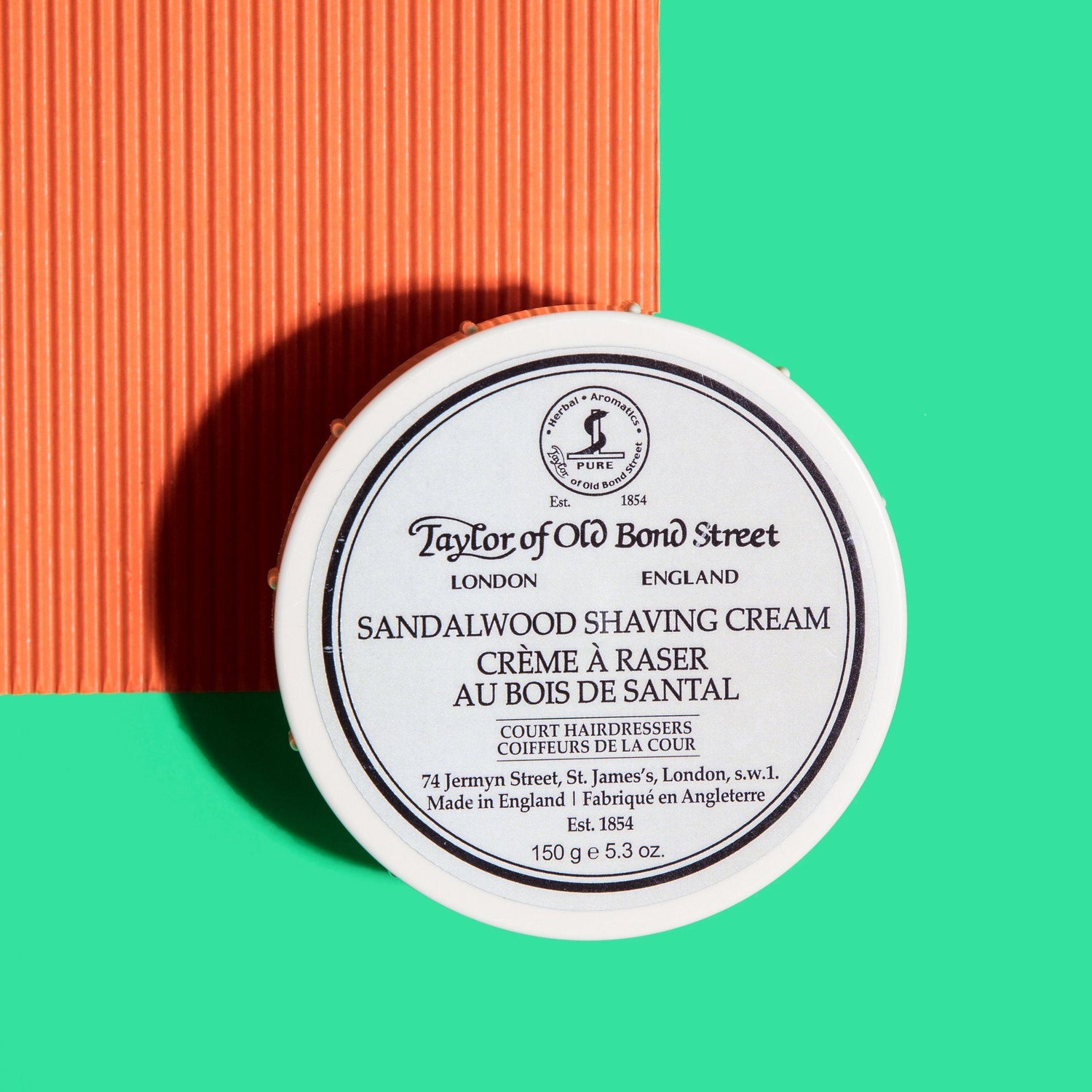 Taylor of Old Bond Street Shaving Cream Bowl, Sandalwood Shaving Cream Taylor of Old Bond Street