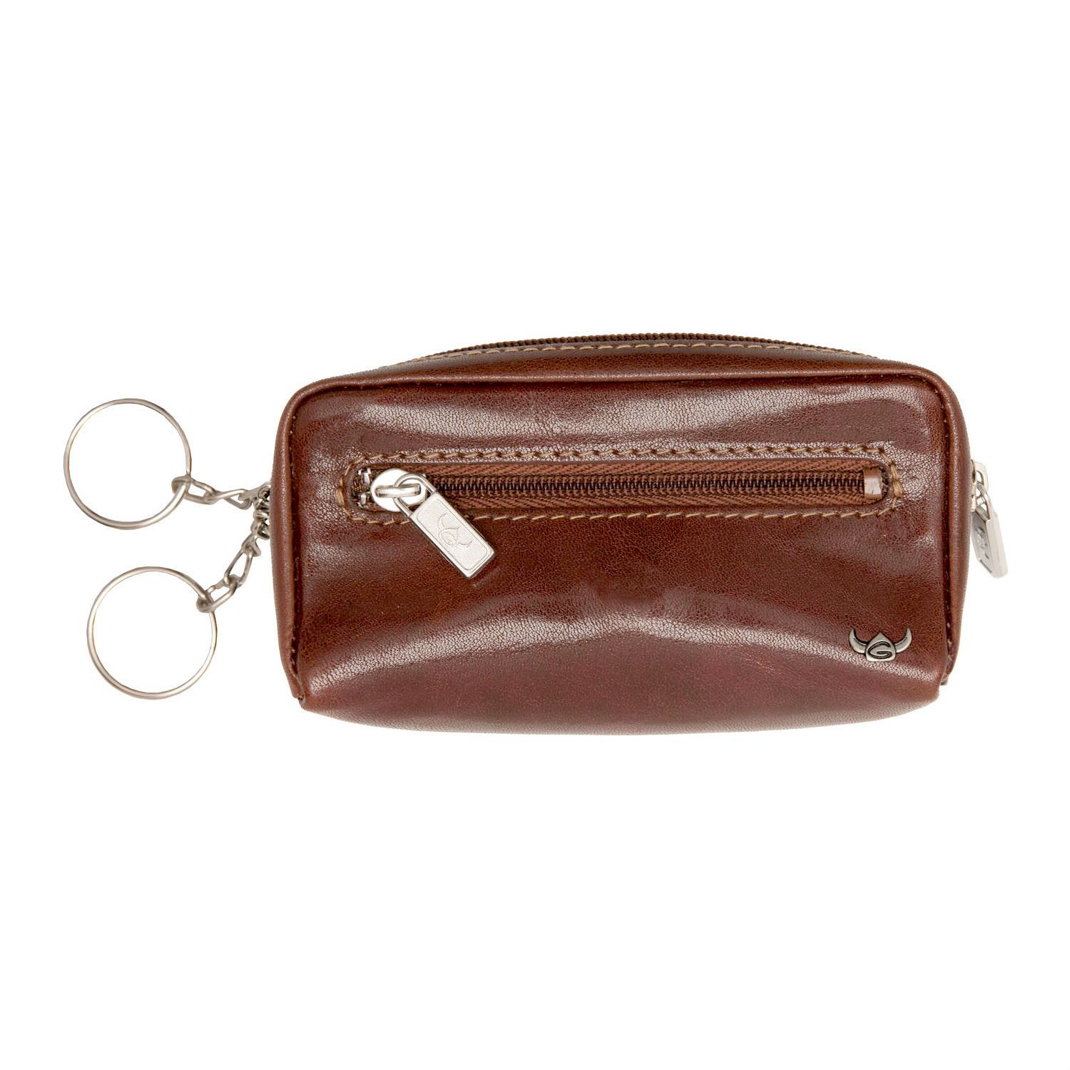Golden Head Colorado Zipped Key Pouch, Tobacco Key Case Golden Head