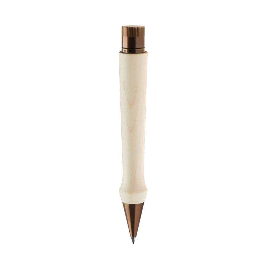 e+m Holzprodukte ‘Arrow’ Wooden Mechanical Pencil Pencil e+m Holzprodukte Maple/Vintage
