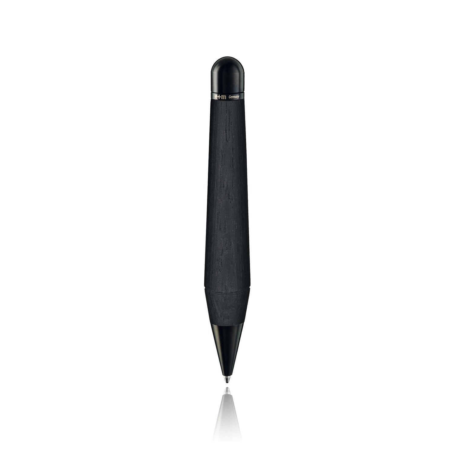 e+m Holzprodukte 'Drake' Wooden Ballpoint Pen Ball Point Pen e+m Holzprodukte Black Edition