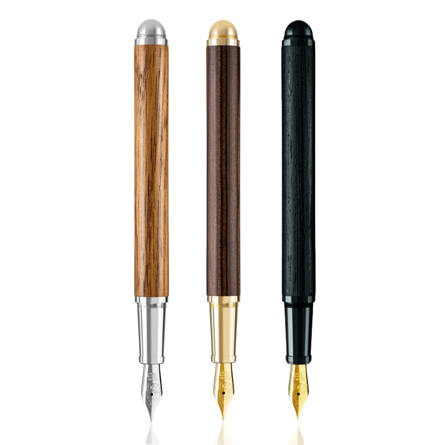 e+m Holzprodukte Contract Long Fountain Pen Fountain Pen e+m Holzprodukte