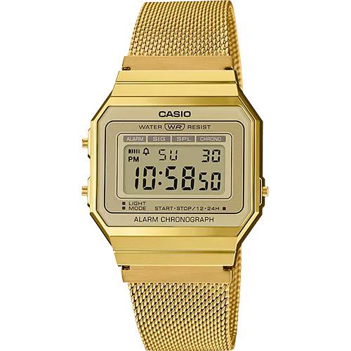 CASIO A700WMG-9AVT Vintage Digital Gold Watch Watch Casio