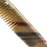 Abbeyhorn Ox Horn Double-Tooth 150mm Pocket Comb Comb Abbeyhorn 
