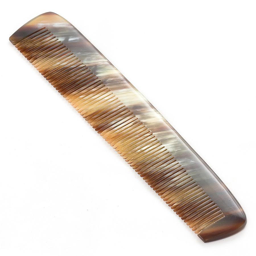 Abbeyhorn Ox Horn Single-Tooth 150mm Pocket Comb Comb Abbeyhorn
