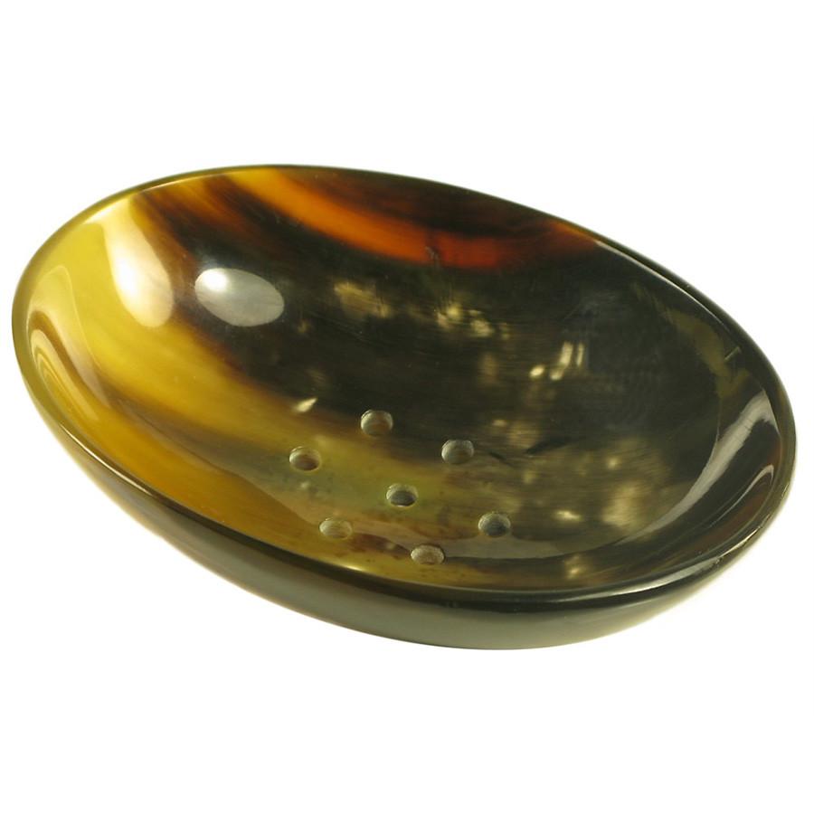 Abbeyhorn Natural Horn Oval Soap Holder Oval Soap Holder Abbeyhorn