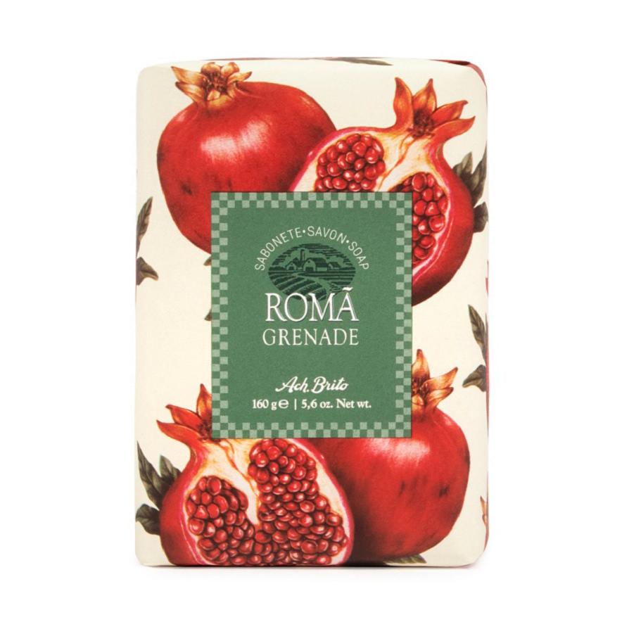 Ach Brito Frutos Soap Bar Body Soap Ach Brito Pomegranate (Romã)