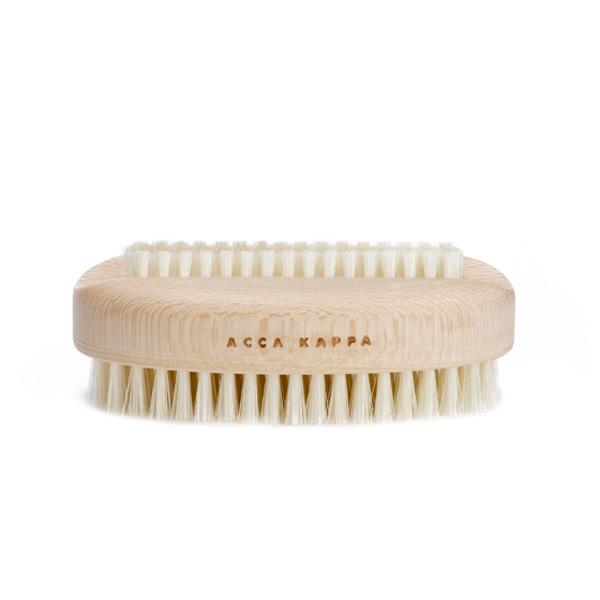 Acca Kappa Dual-Sided Beechwood Nail Brush with Natural Bristles Nail Brush Acca Kappa
