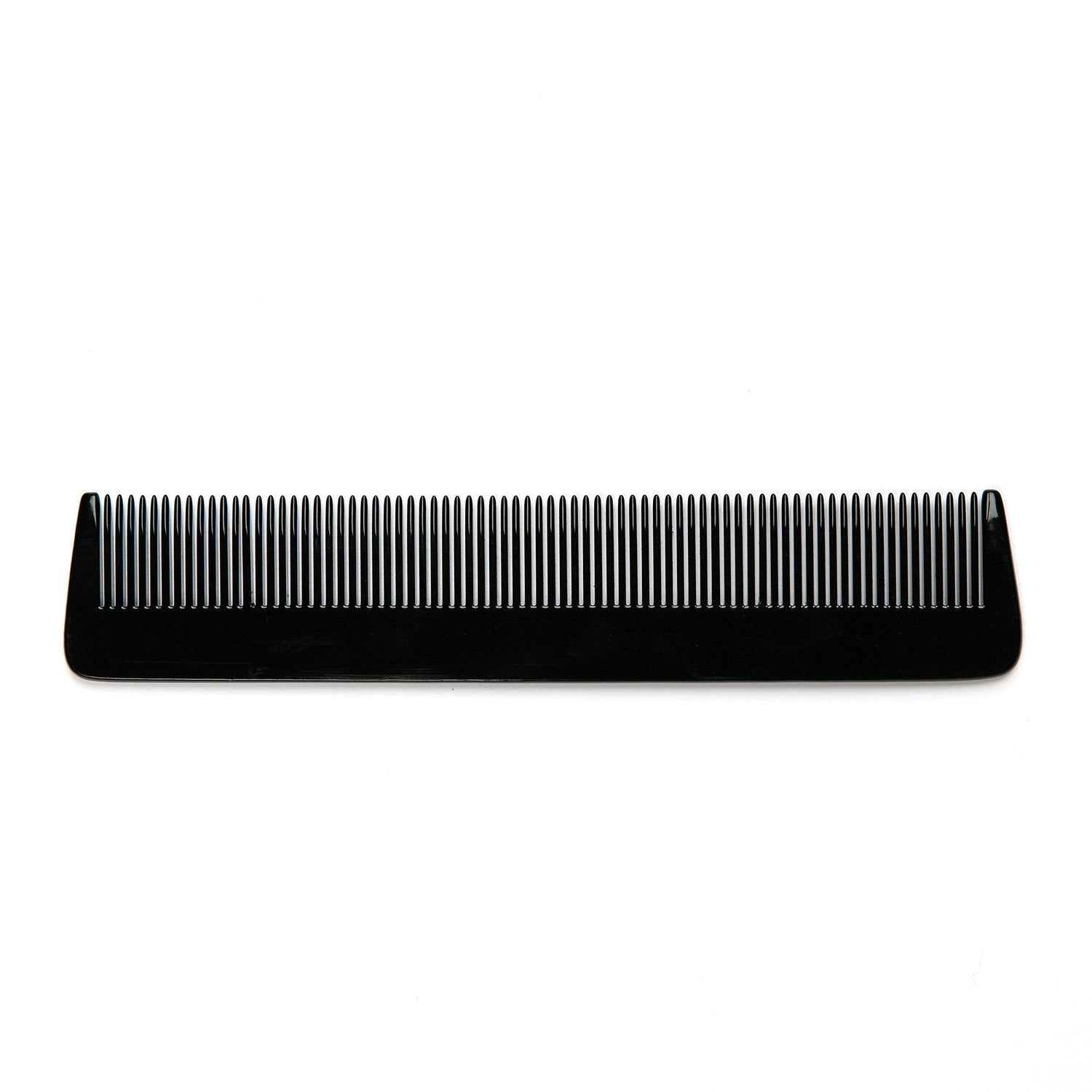 Fendrihan Hand-Finished Fine-Tooth Pocket Comb, Black Comb Fendrihan
