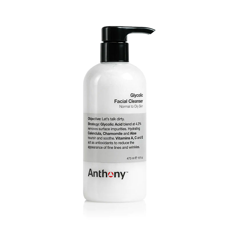 Anthony Glycolic Facial Cleanser Facial Care Anthony 16 fl. oz (473 ml)