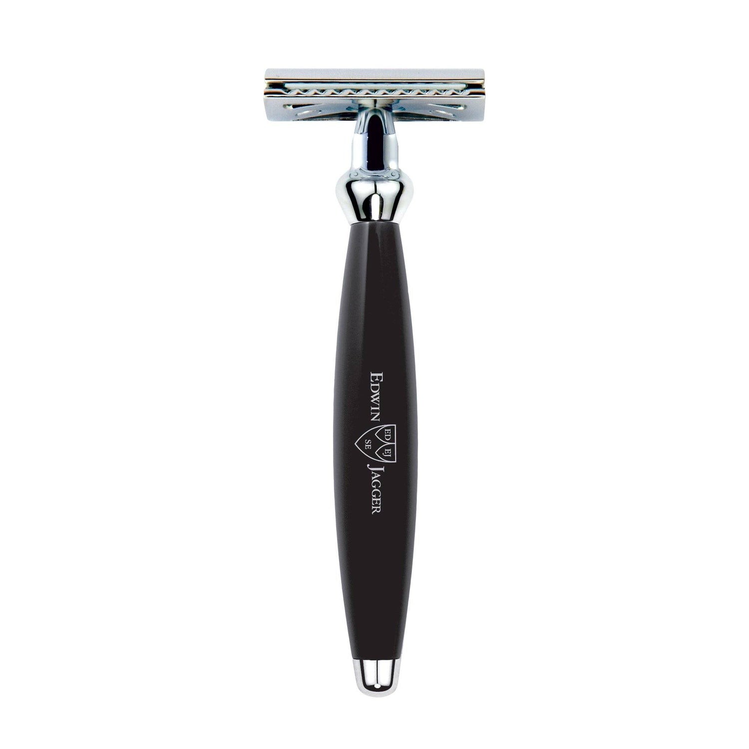 Edwin Jagger Bulbous Double Edge Safety Razor Double Edge Safety Razor Edwin Jagger Black