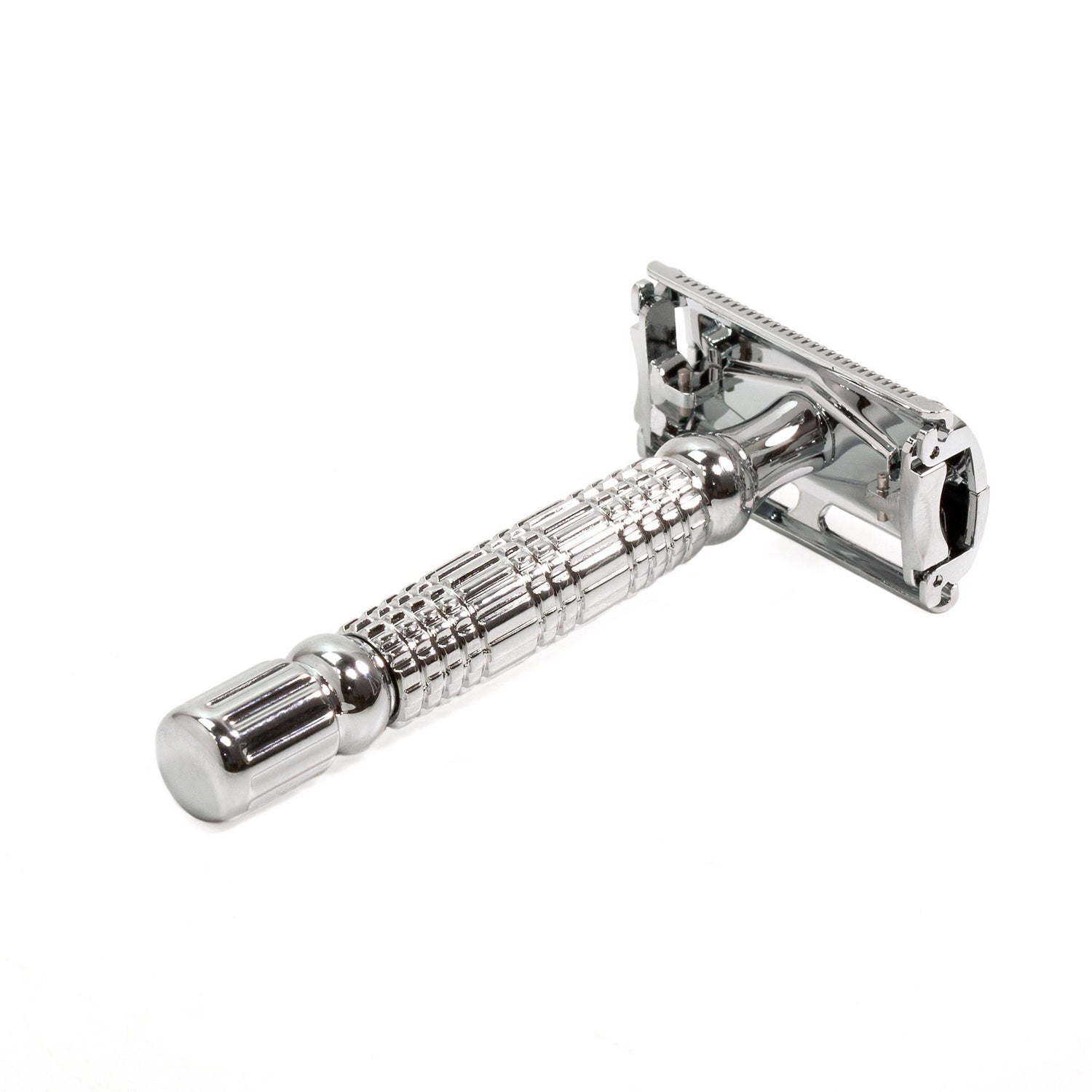 BAILI Butterfly Razor Travel Set with Case, Chrome Double Edge Safety Razor BAILI