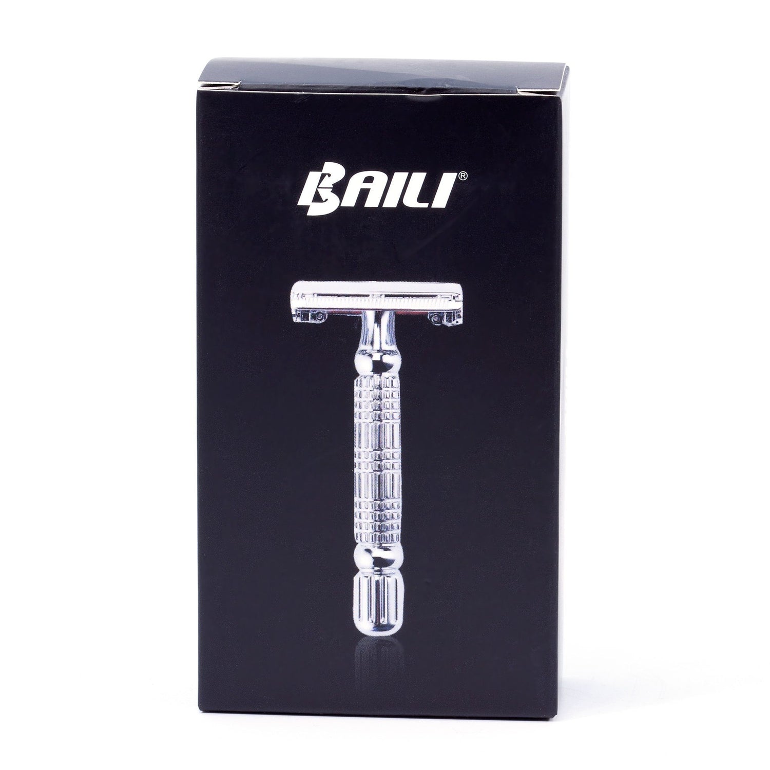 BAILI Butterfly Razor Travel Set with Case, Chrome Double Edge Safety Razor BAILI