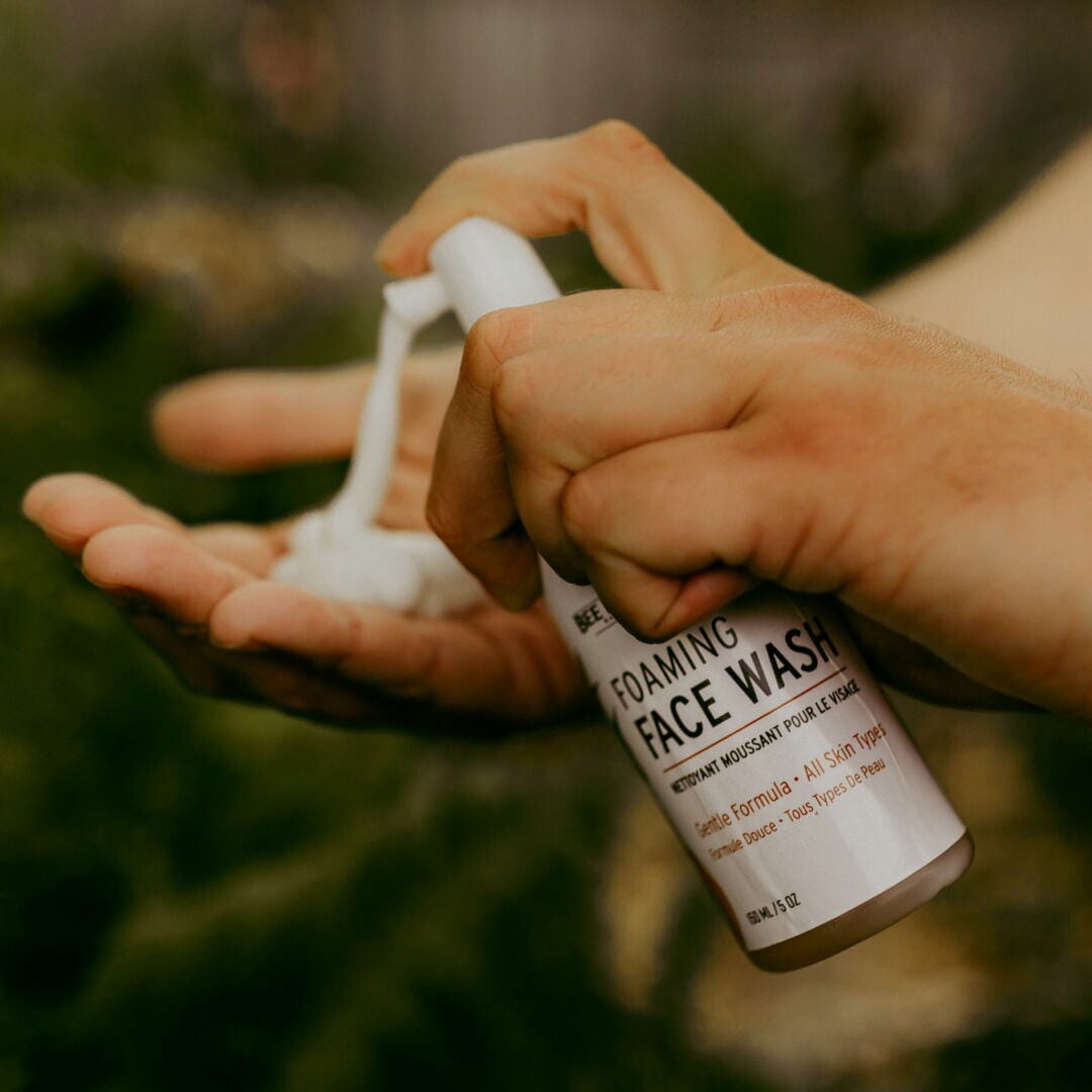 Bee by the Sea Foaming Facial Cleanser Face Wash Bee by the Sea