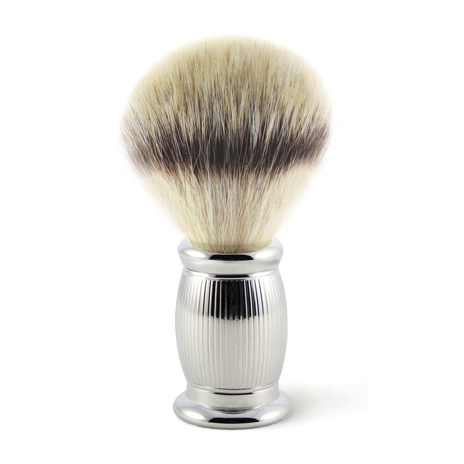 Edwin Jagger Bulbous Line Synthetic Silvertip Fibre Shaving Brush Synthetic Bristles Shaving Brush Edwin Jagger