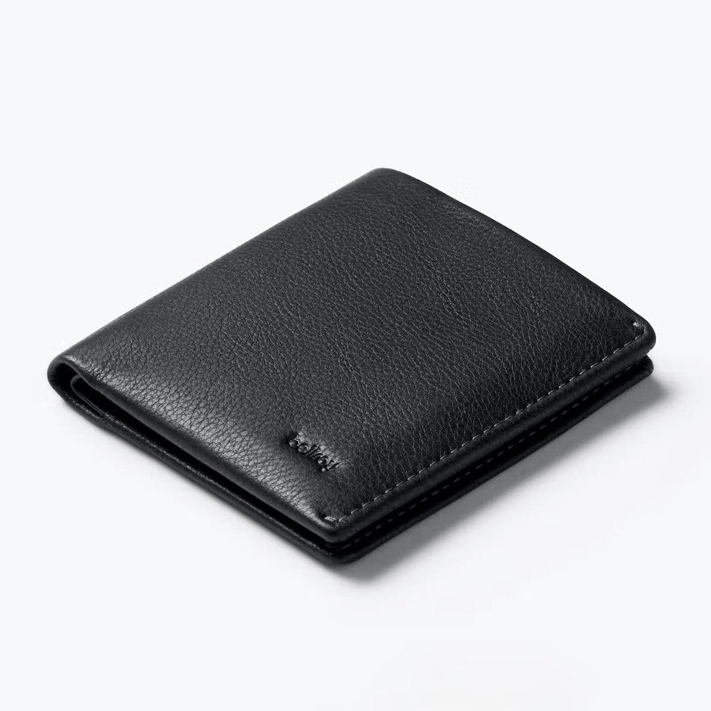 Bellroy Note Sleeve Leather Wallet Leather Wallet Bellroy Obsidian 