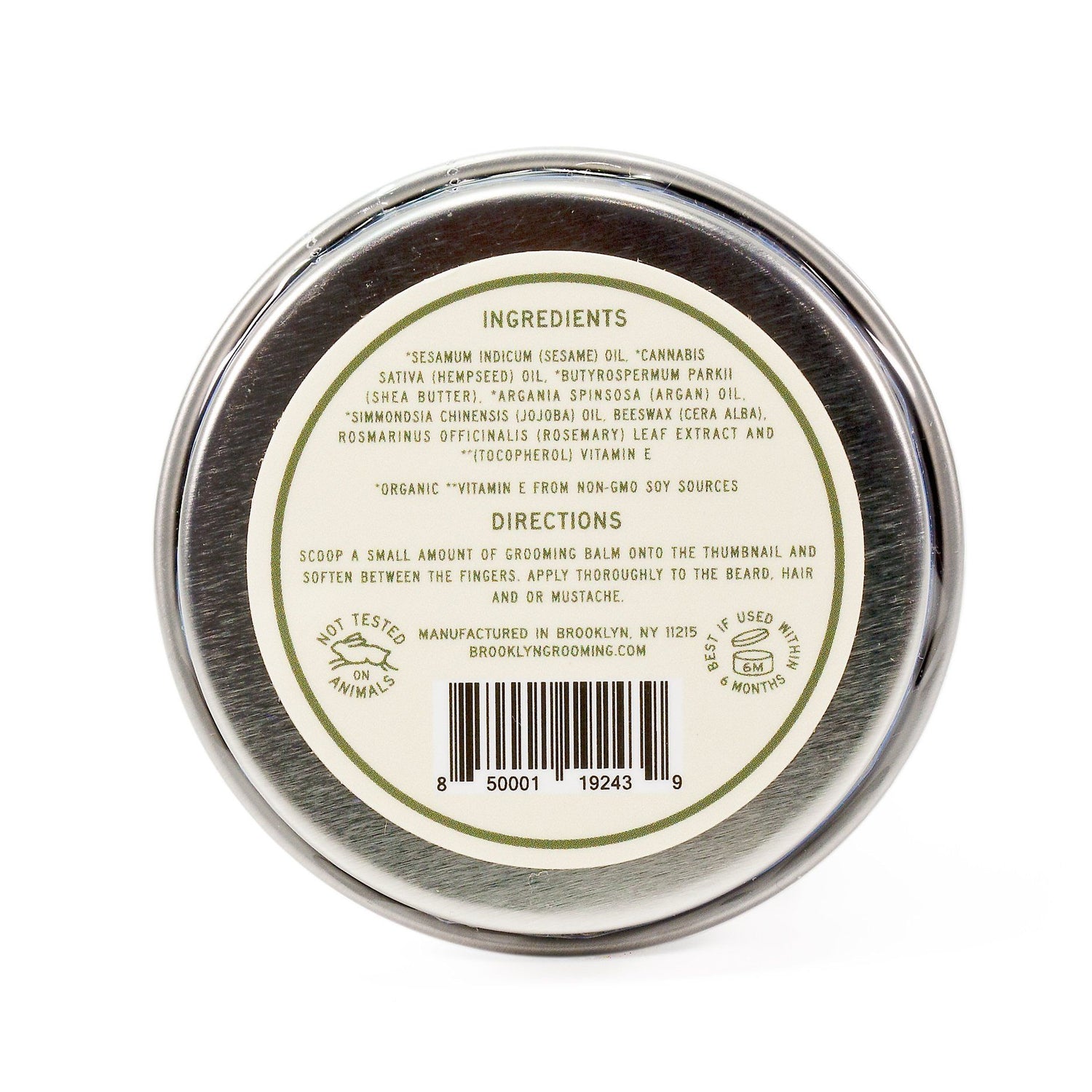 Brooklyn Grooming Commando Grooming Balm Beard Balm Brooklyn Grooming Co