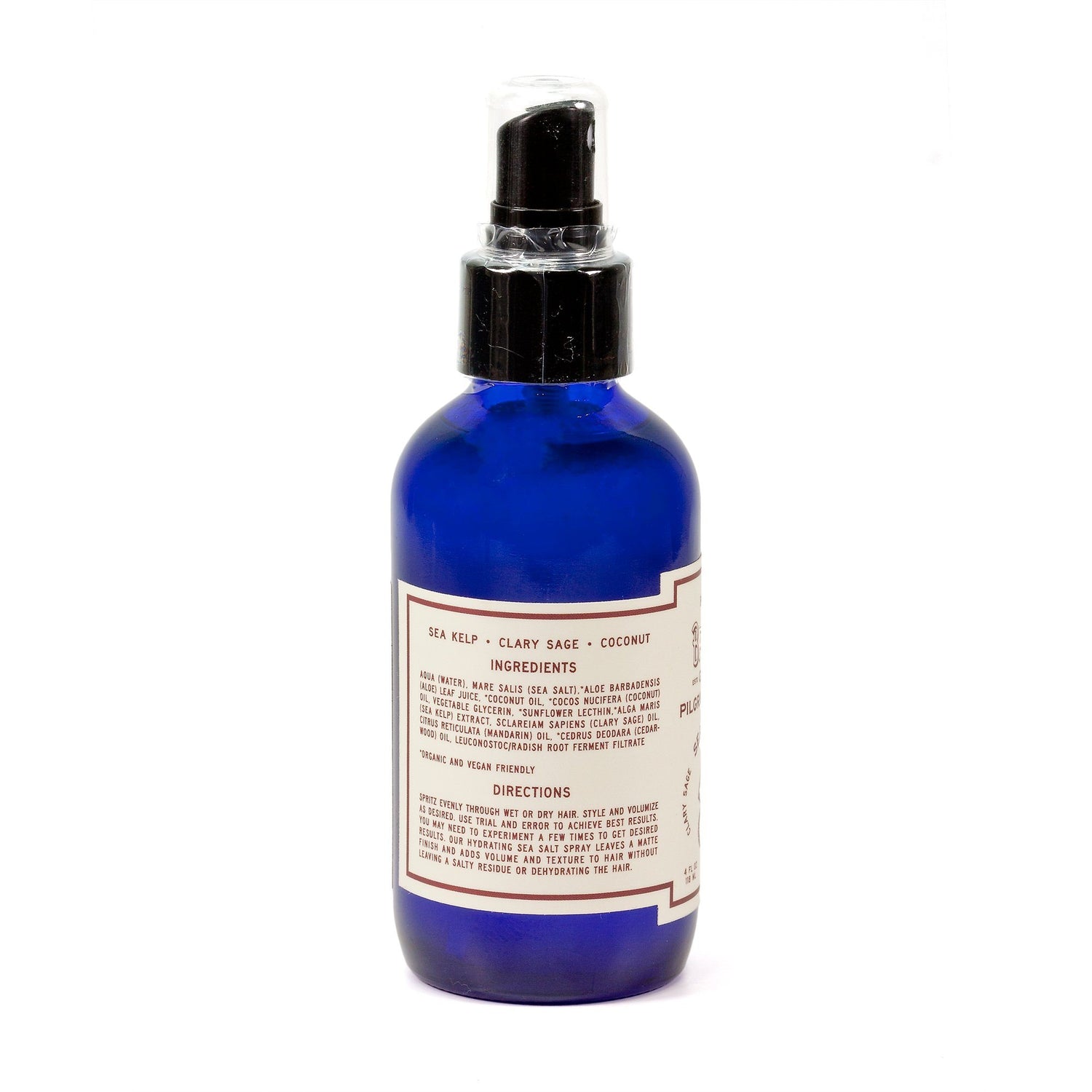 Brooklyn Grooming Pilgrim's Matte Finish Sea Salt Spray Hair Tonic Brooklyn Grooming Co
