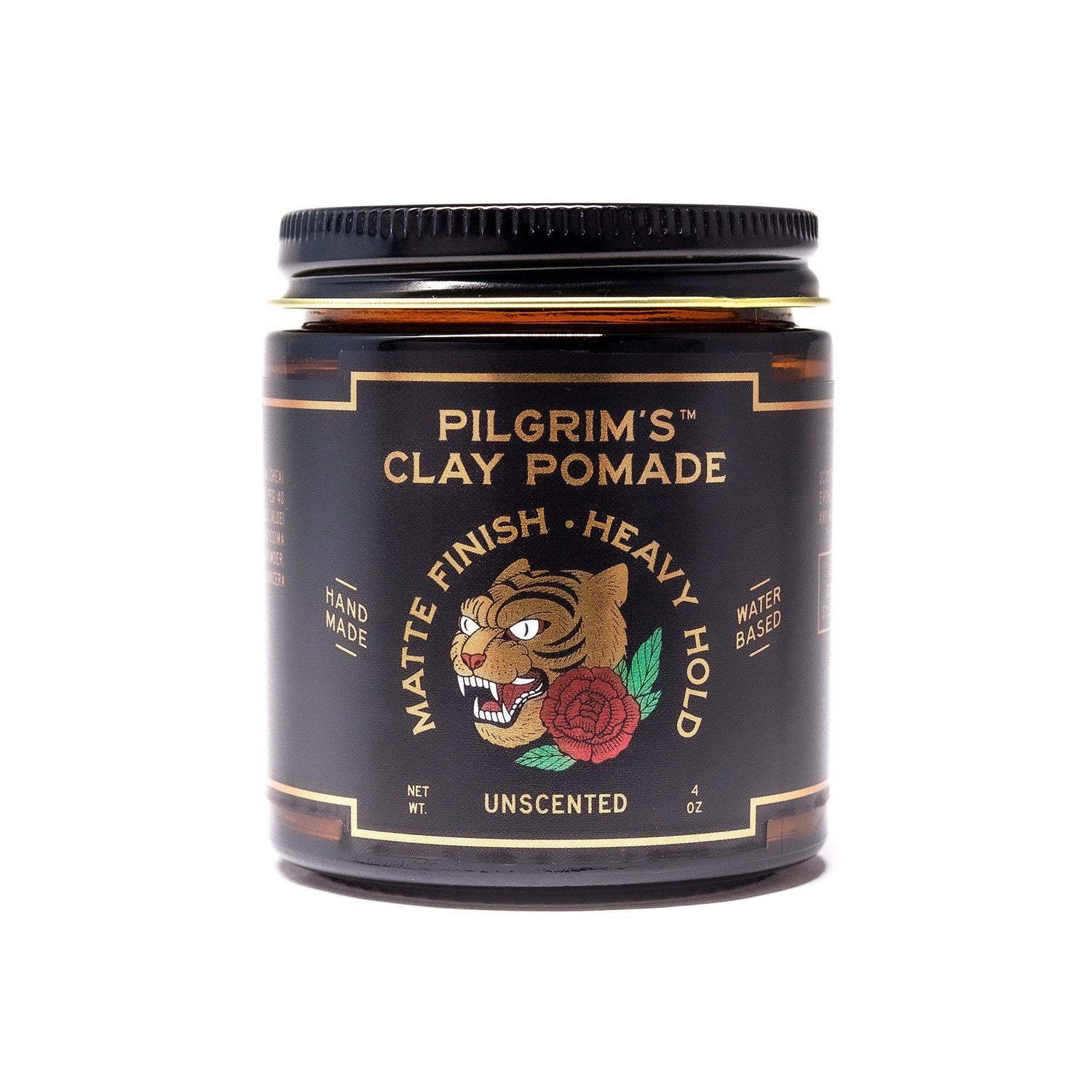 Brooklyn Grooming Clay Pomade, Unscented Hair Clay Brooklyn Grooming Co