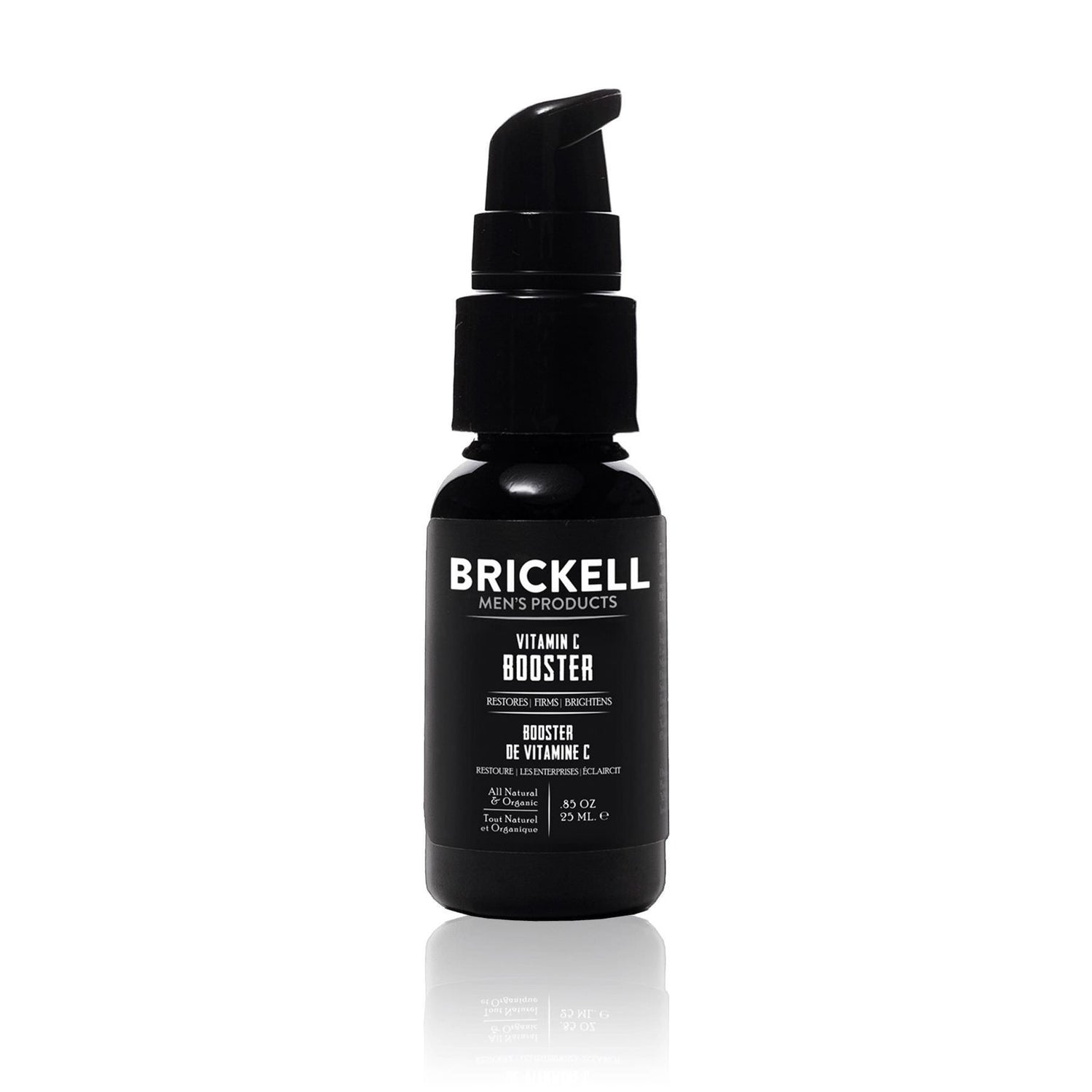 Brickell Vitamin C Booster for Men Face Moisturizer and Toner Brickell