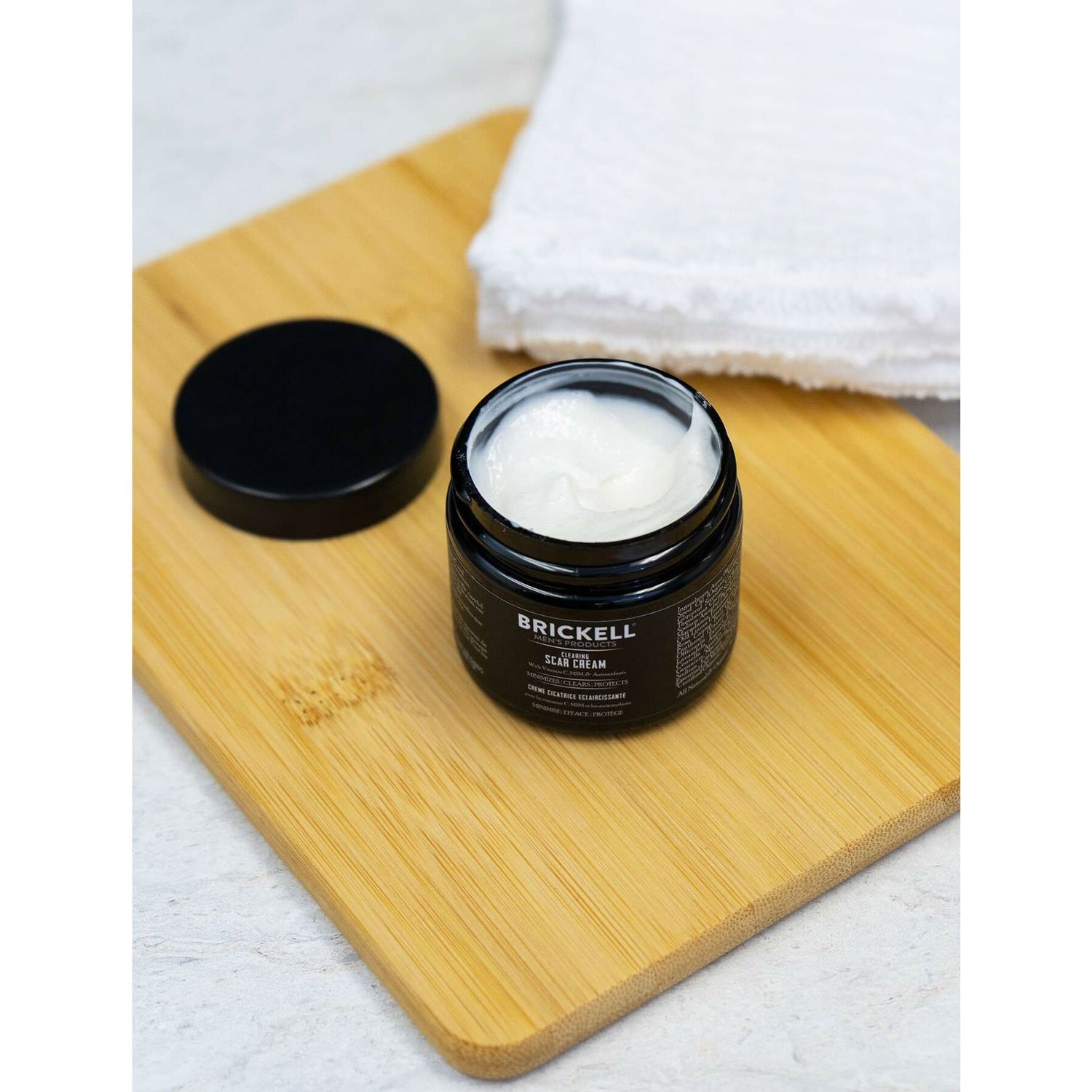 Brickell Clearing Scar Cream Face Moisturizer and Toner Brickell